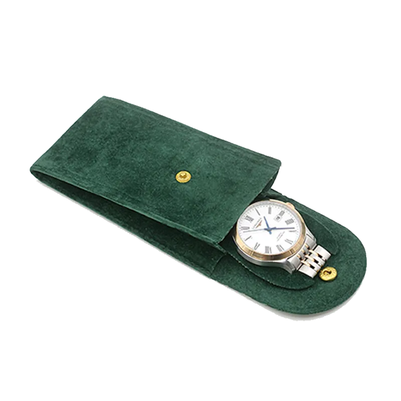Watch Bag Organizer Watch Accessories Anti-Dust Gift Bag Flannelette And Leather Bags Travel Watch Storage Gift Bags