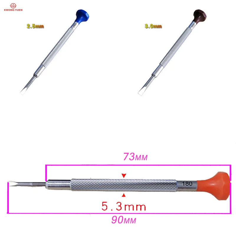 Watch Repair Tools All-Steel Screwdriver Ten-Pack Screwdriver for Watches Repair Tool Kit