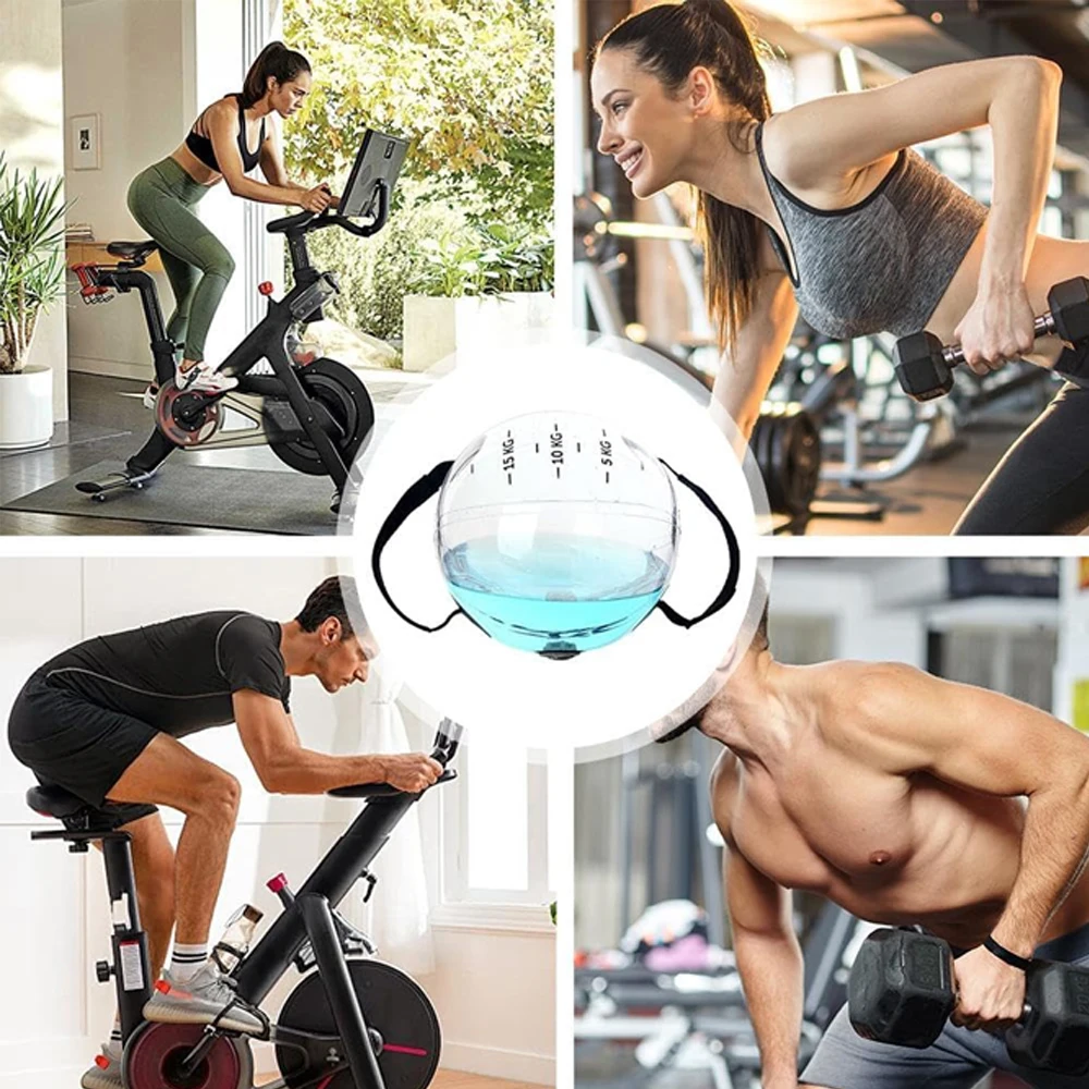 Water Bag Training Baseball – Water-Filled Workout Ball, Aqua Training Weight Ball Liquid-Filled Workout Ball with