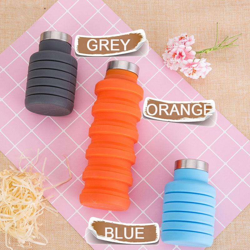 Water Bottle Foldable Silicone Tumbler Water Bottle Foldable Silicone Tumbler