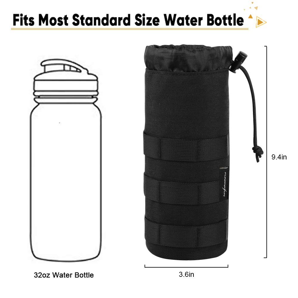 Water Bottle Pouch with Adjustable Strap Water Bottle Pouch with Adjustable Strap