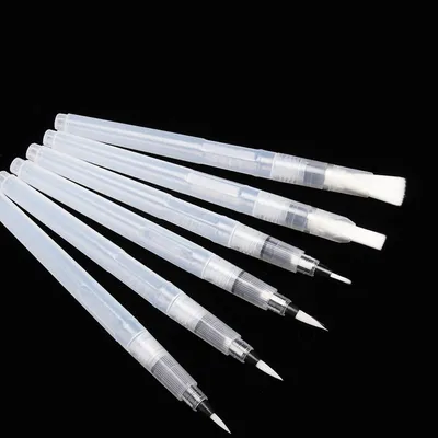 Water Brush Pen Set (6 Pcs) Water Brush Pen Set (6 Pcs)