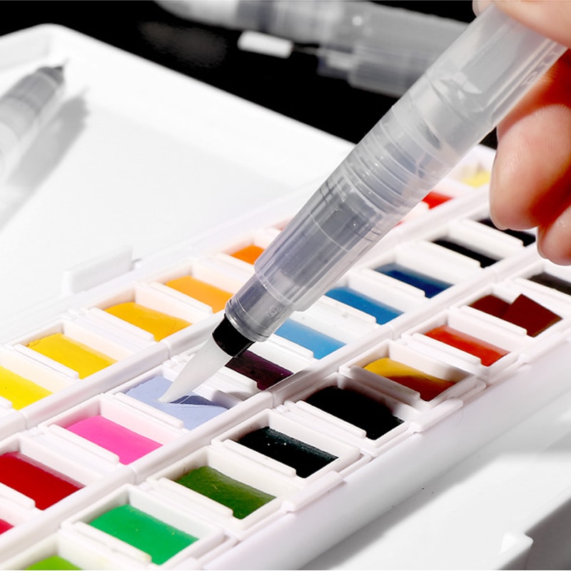 Water Brush Pen Set (6 Pcs) Water Brush Pen Set (6 Pcs)