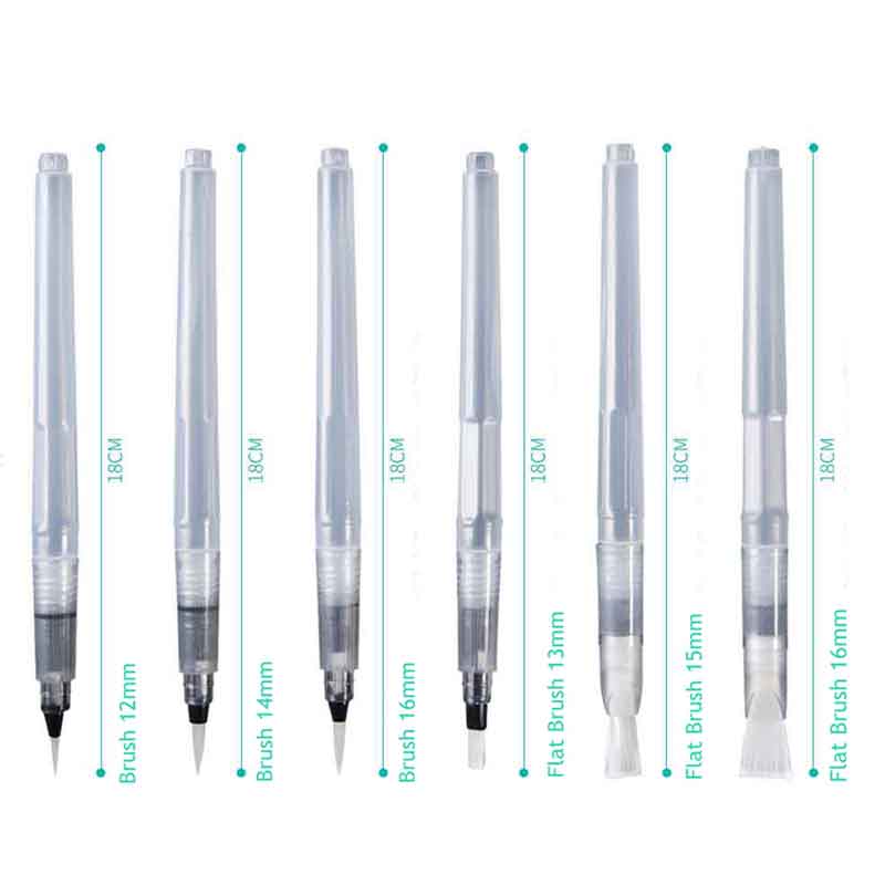 Water Brush Pens Art Tools (6pcs) Water Brush Pens Art Tools (6pcs)