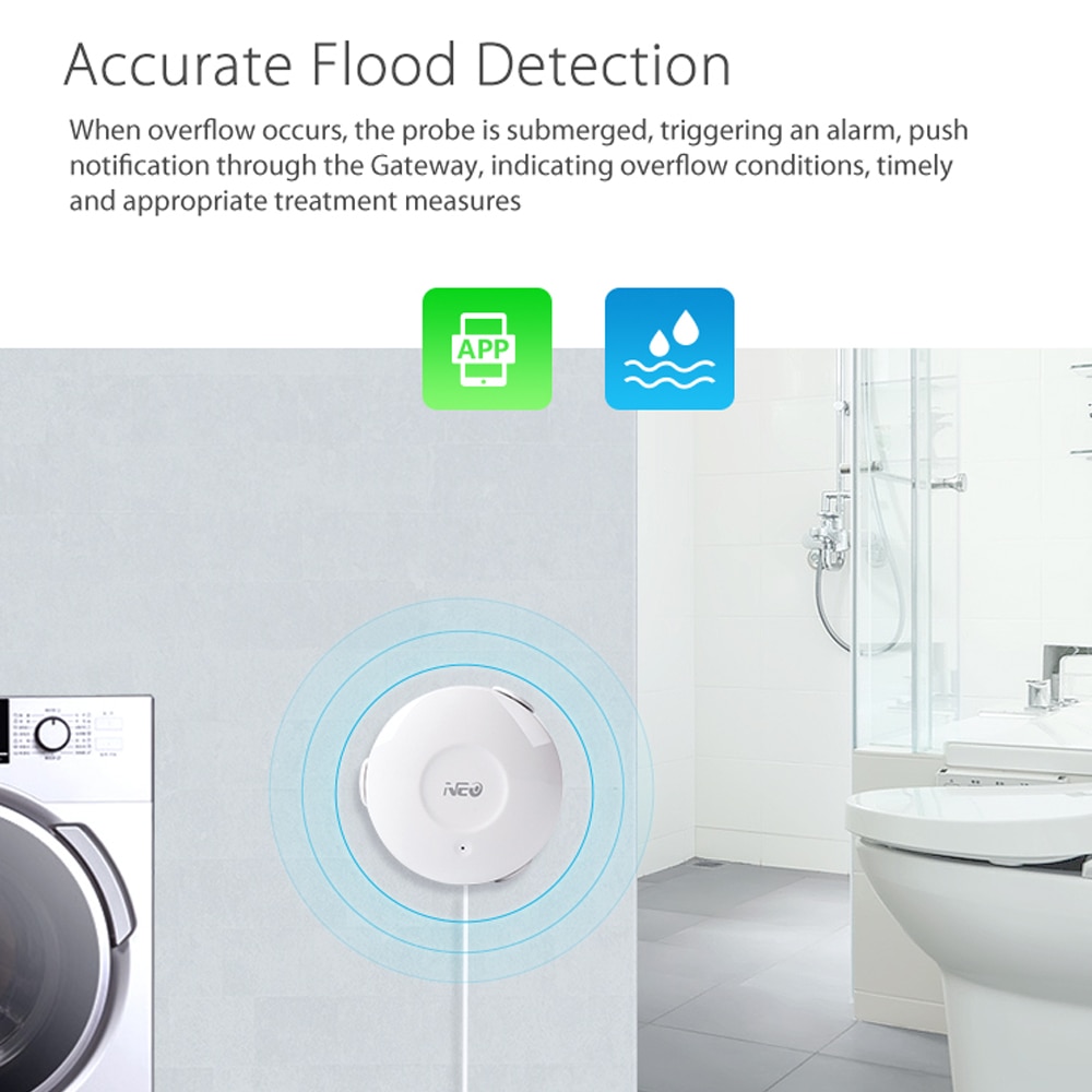 Water Detector Leak Sensor Alarm Water Detector Leak Sensor Alarm