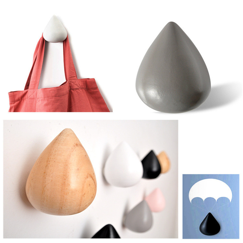 Water Drop Shaped Wall Hooks and Wall Decorations Water Drop Shaped Wall Hooks and Wall Decorations
