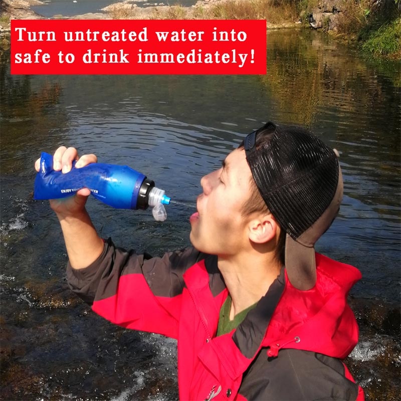 Water Filter Bottle Outdoor Purifier Water Filter Bottle Outdoor Purifier
