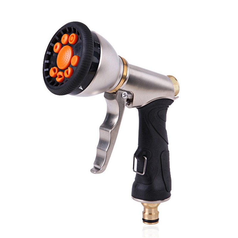 Water Hose Nozzle with 8 Spray Patterns Water Hose Nozzle with 8 Spray Patterns
