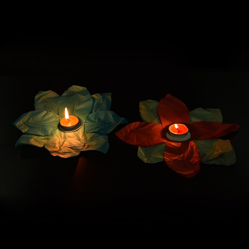 Water Lantern Flower-Shaped Floater Water Lantern Flower-Shaped Floater