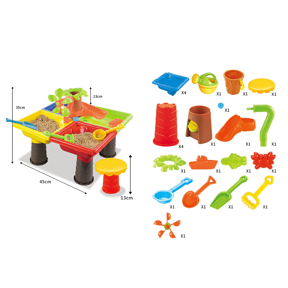 Water Play Table Activity Toy Set Water Play Table Activity Toy Set