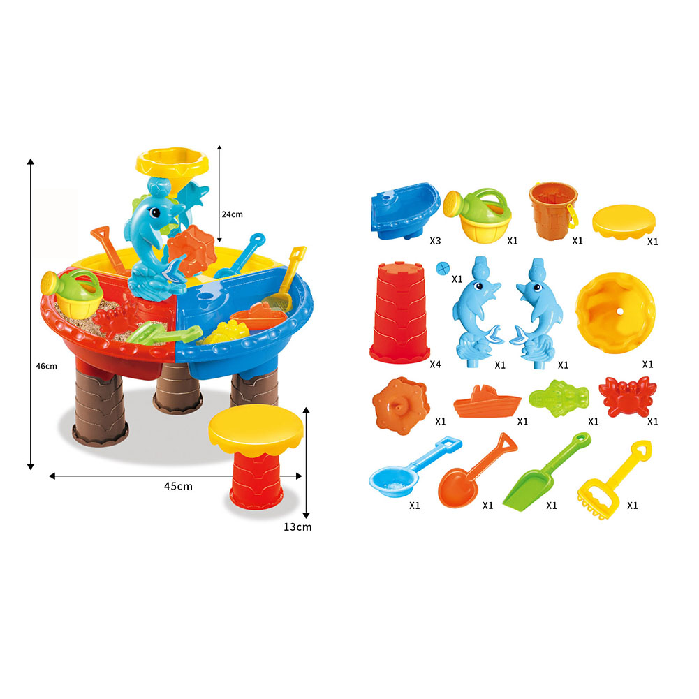 Water Play Table Activity Toy Set Water Play Table Activity Toy Set