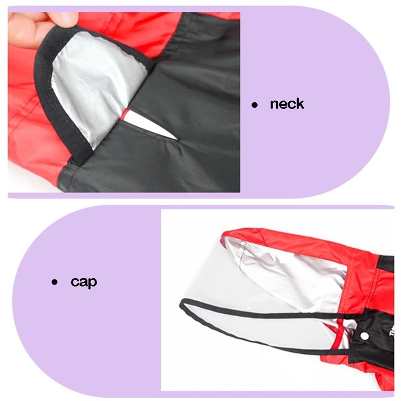 Water Resistant Dog Hooded Raincoat Water Resistant Dog Hooded Raincoat