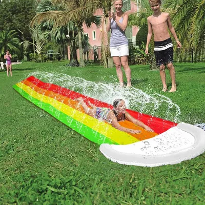 Water Slide Mat with Sprayers Water Slide Mat with Sprayers