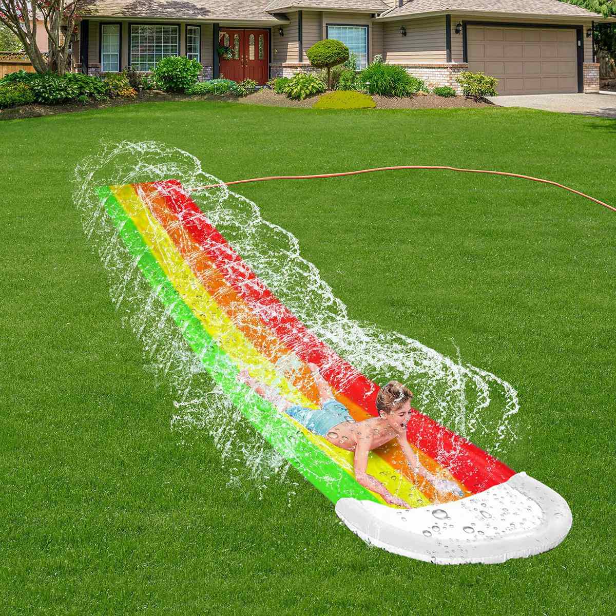 Water Slide Mat with Sprayers Water Slide Mat with Sprayers
