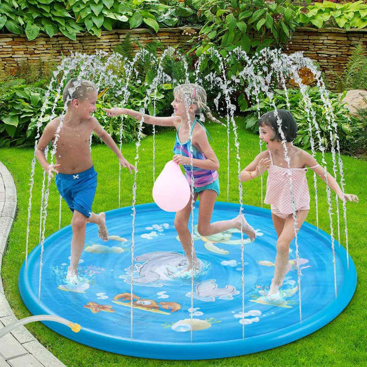 Water Sprinkler for Kids Inflatable Play Pool Water Sprinkler for Kids Inflatable Play Pool