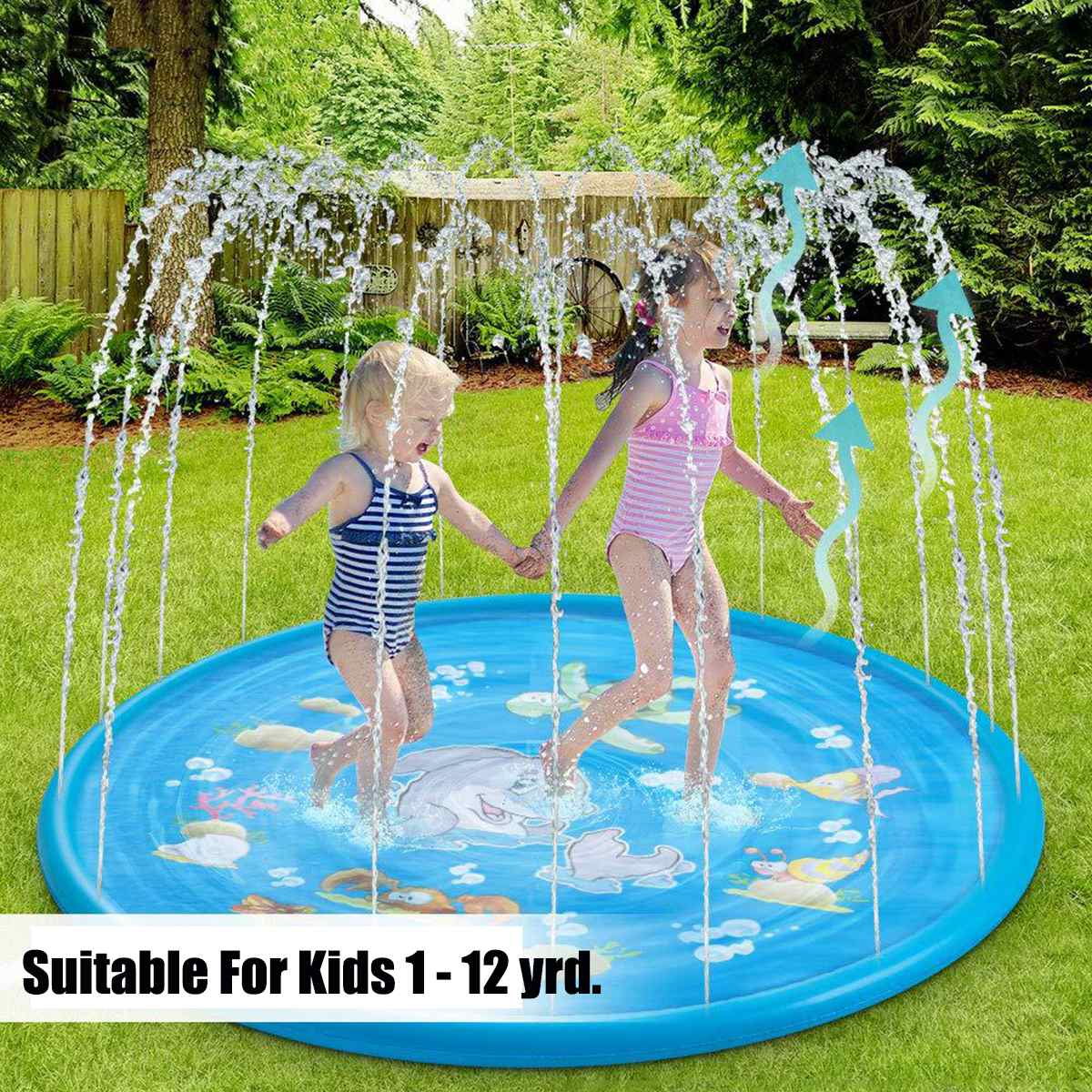 Water Sprinkler for Kids Inflatable Play Pool Water Sprinkler for Kids Inflatable Play Pool