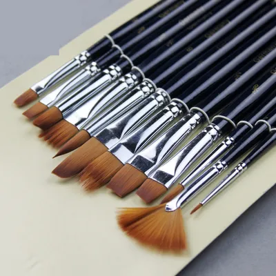 Watercolor Brush Set Art Supplies (12 pcs)