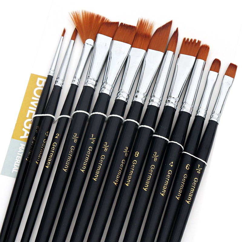 Watercolor Brush Set Art Supplies (12 pcs)