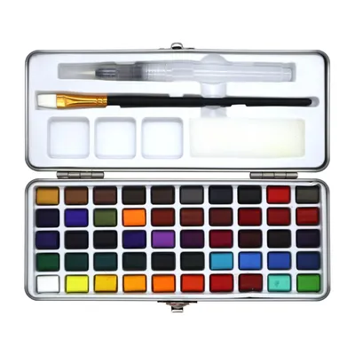 Watercolor Paint Set 50 Assorted Colors Watercolor Paint Set 50 Assorted Colors