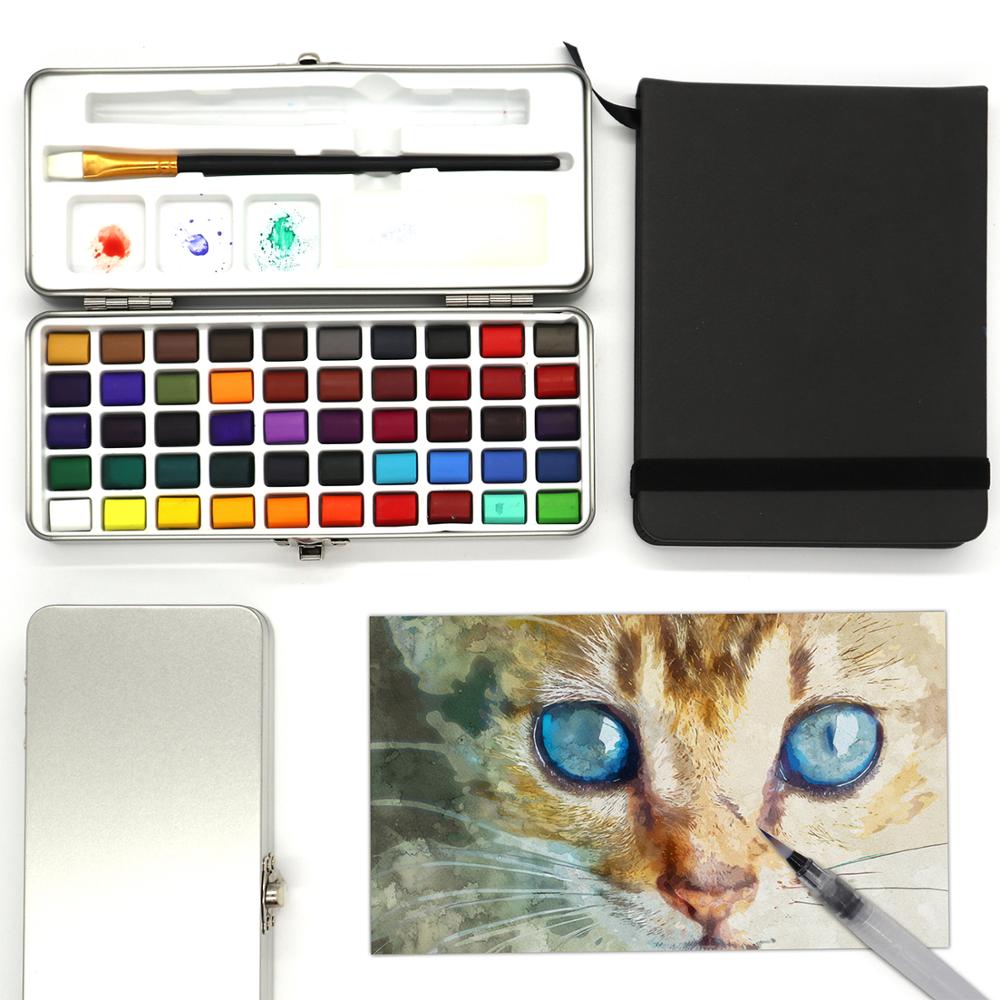 Watercolor Paint Set 50 Assorted Colors Watercolor Paint Set 50 Assorted Colors