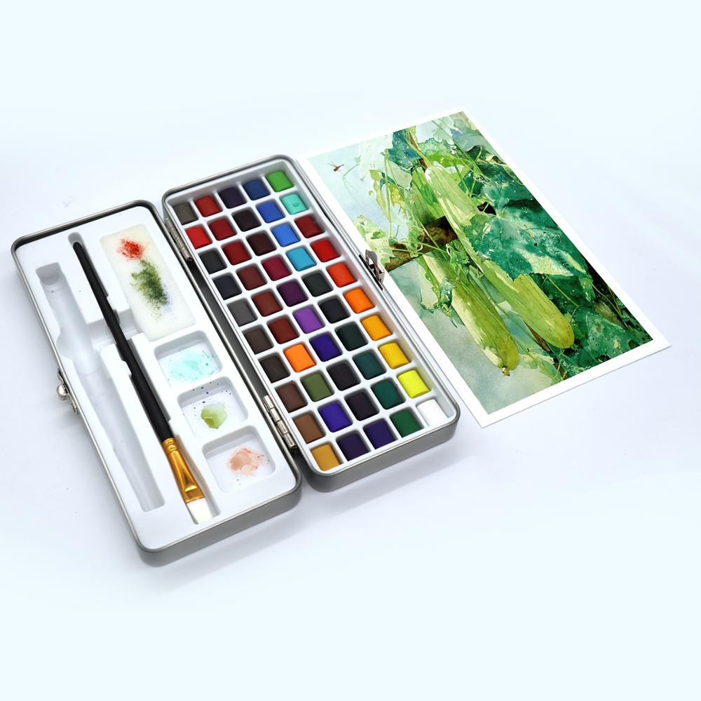 Watercolor Paint Set 50 Assorted Colors Watercolor Paint Set 50 Assorted Colors