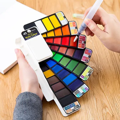 Watercolor Solid Paint Set Watercolor Solid Paint Set