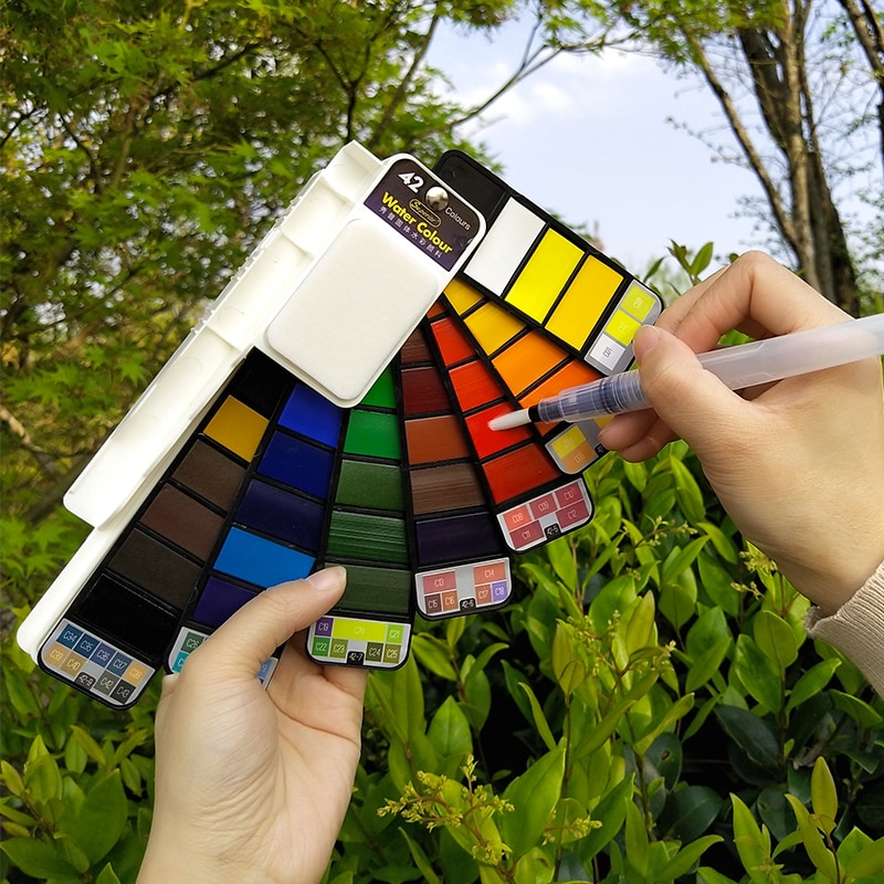 Watercolor Solid Paint Set Watercolor Solid Paint Set