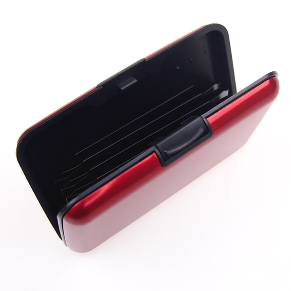 Waterproof Aluminum Card Holder with 6 Card Slots Waterproof Aluminum Card Holder with 6 Card Slots