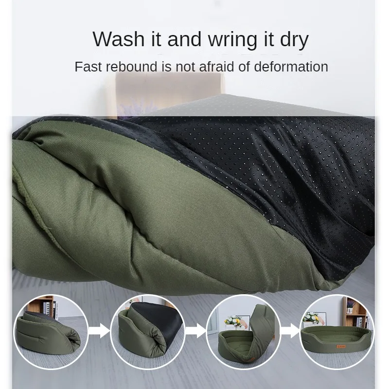 Waterproof and Anti-Mite Sofa Bed for Dogs and Cats, Chew Resistant Mat, Wear-Resistant, Oxford Cloth, Leakproof