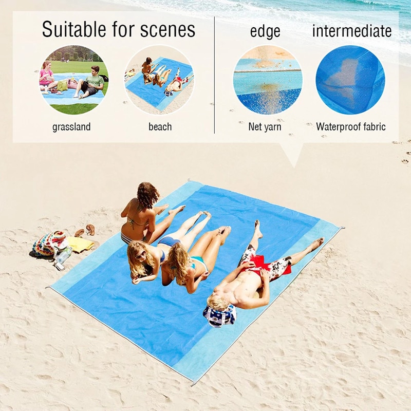 Waterproof and Anti Sand Beach Blanket Waterproof and Anti Sand Beach Blanket