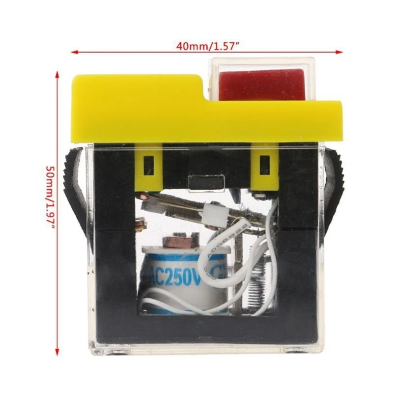Waterproof and Dustproof Momentary Electromagnetic Switches, 250V, 2-Button, Machine Safety Switches, KJD6, 5E4 Waterproof and Dustproof Momentary Electromagnetic Switches, 250V, 2-Button, Machine Safety Switches, KJD6, 5E4