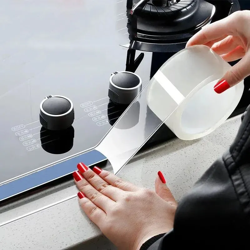 Waterproof and Stain-Resistant Nano Tape: Easy Apply to Seal Pools, Kitchens, for Home & Restaurant Use on Various Waterproof and Stain-Resistant Nano Tape: Easy Apply to Seal Pools, Kitchens, for Home & Restaurant Use on Various