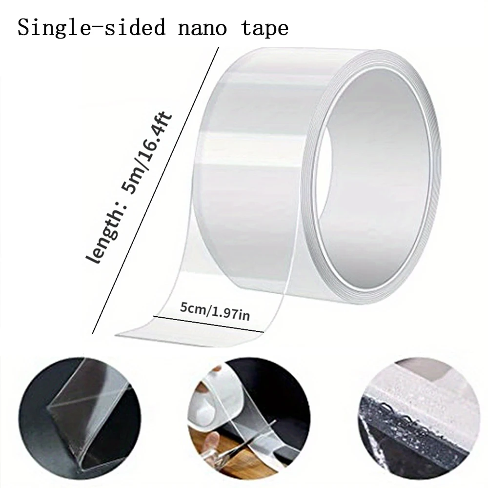 Waterproof and Stain-Resistant Nano Tape: Easy Apply to Seal Pools, Kitchens, for Home & Restaurant Use on Various Waterproof and Stain-Resistant Nano Tape: Easy Apply to Seal Pools, Kitchens, for Home & Restaurant Use on Various