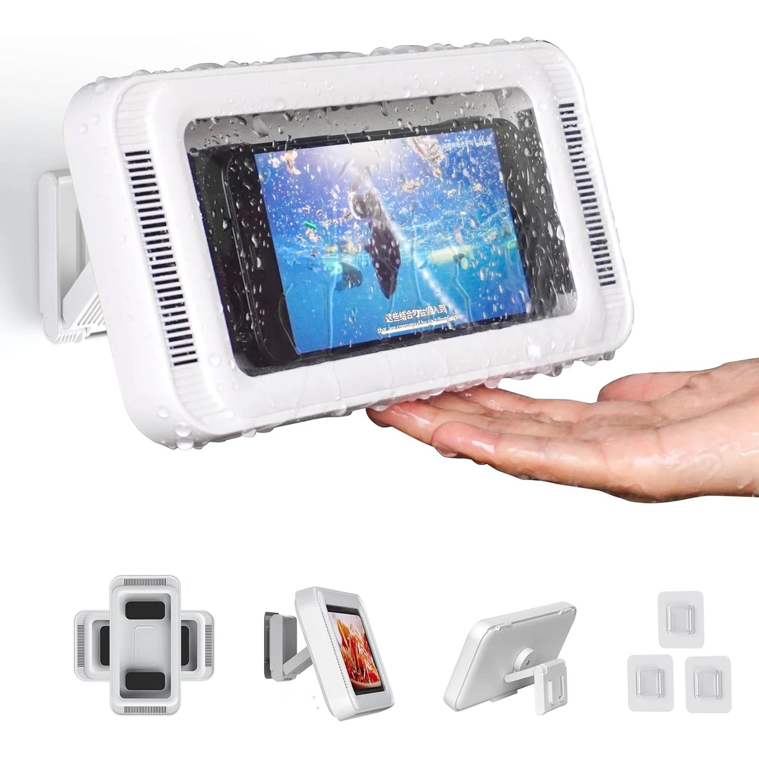 Waterproof Anti Fog Shower Holder for Phone Waterproof Anti Fog Shower Holder for Phone