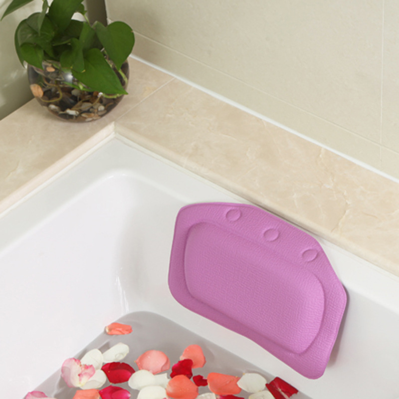 Waterproof Bathtub Pillow with Suction Cups Waterproof Bathtub Pillow with Suction Cups