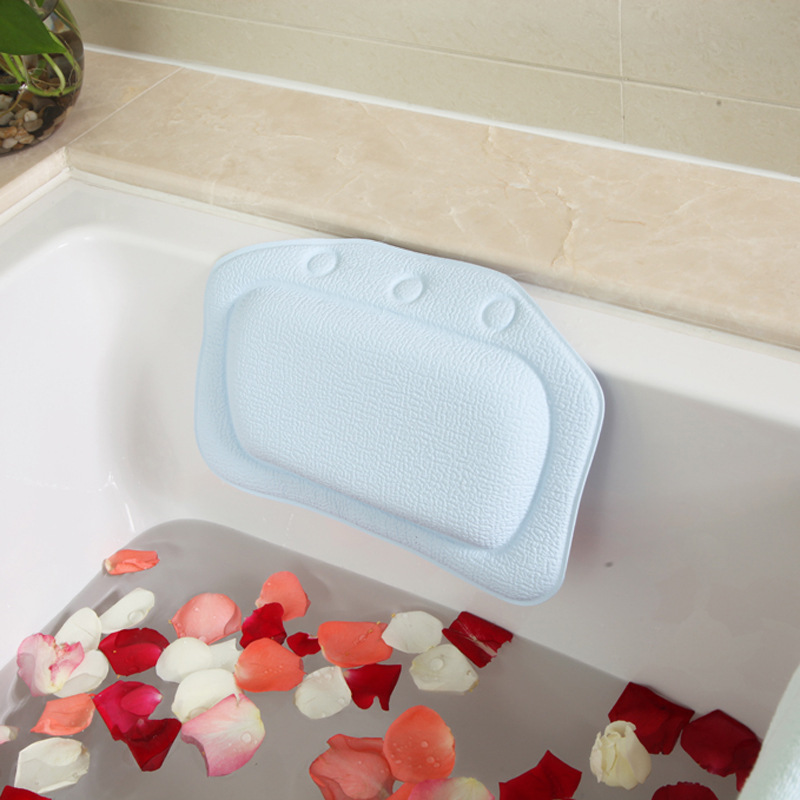 Waterproof Bathtub Pillow with Suction Cups Waterproof Bathtub Pillow with Suction Cups