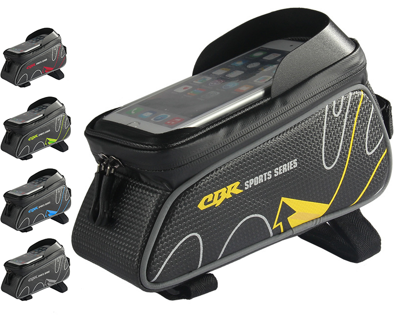 Waterproof Bike Bag Top Tube with Phone Holder Waterproof Bike Bag Top Tube with Phone Holder