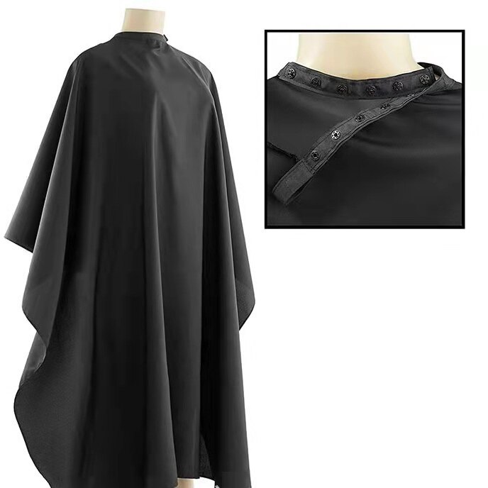 Waterproof Black Hairdressing Gown Waterproof Black Hairdressing Gown