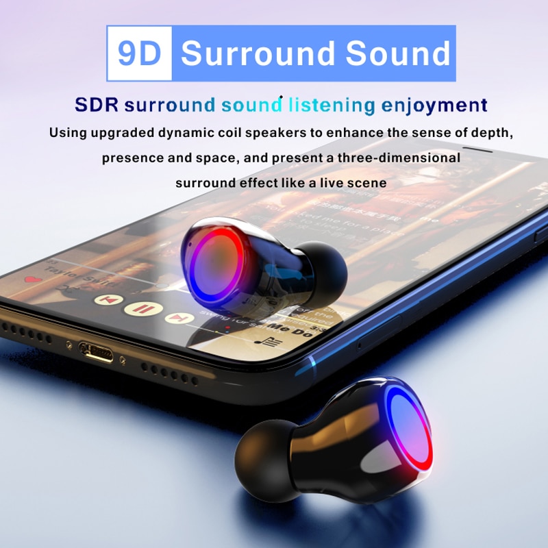 Waterproof Bluetooth Earbuds Wireless Device Waterproof Bluetooth Earbuds Wireless Device