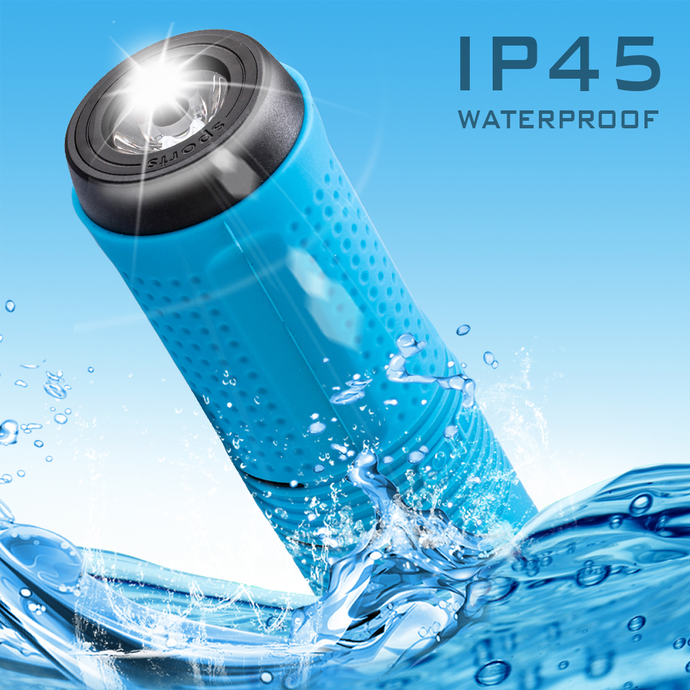 Waterproof Bluetooth Speaker Bicycle Flashlight Waterproof Bluetooth Speaker Bicycle Flashlight