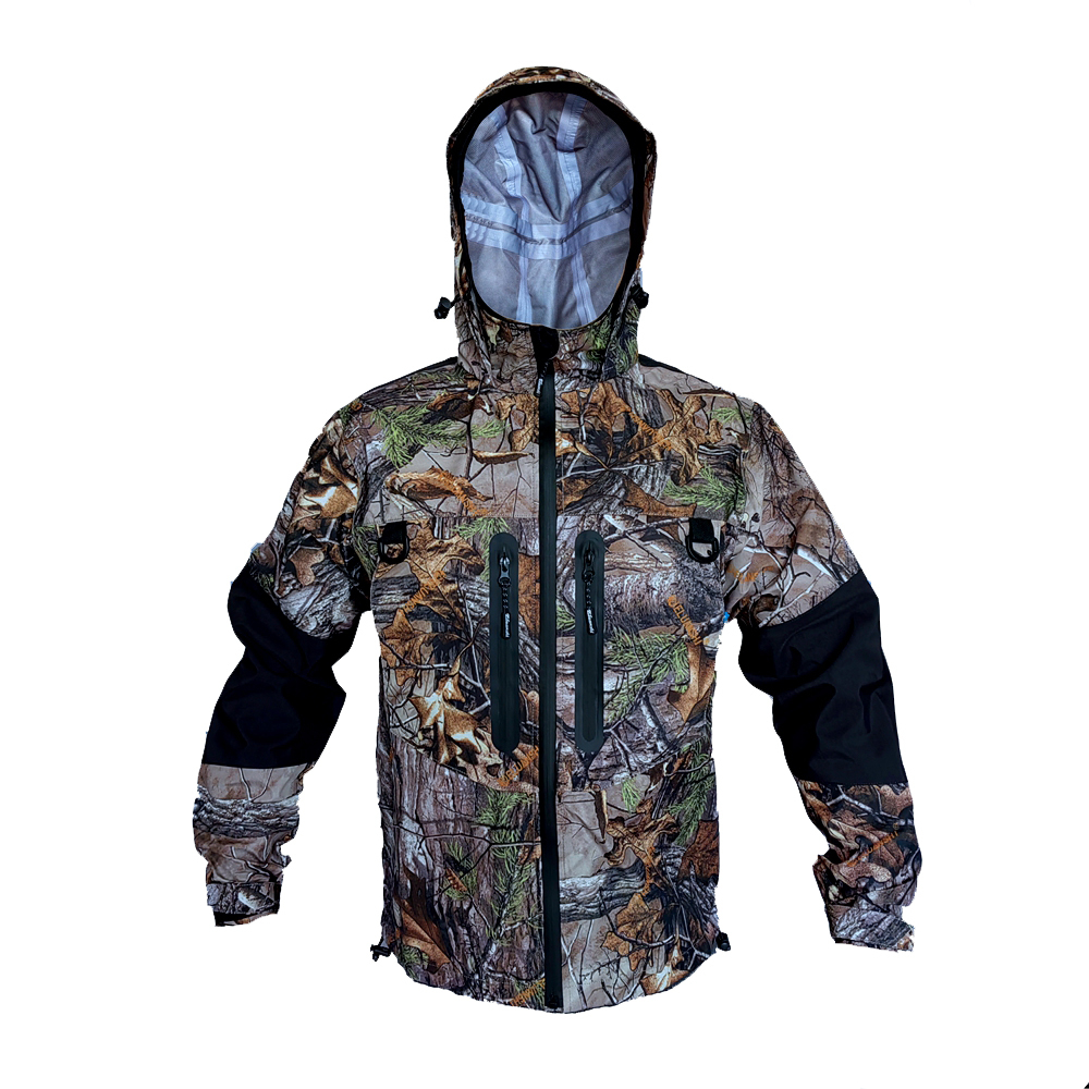 Waterproof Breathable Fly Fishing Clothes Wader Jacket Wading Clothing Apparel