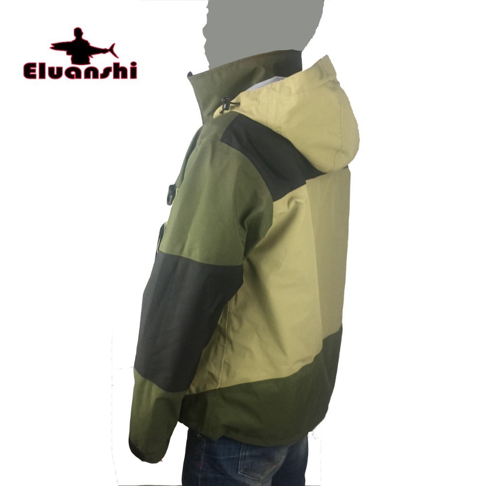 Waterproof Breathable Fly Fishing Clothes Wader Jacket Wading Clothing Apparel