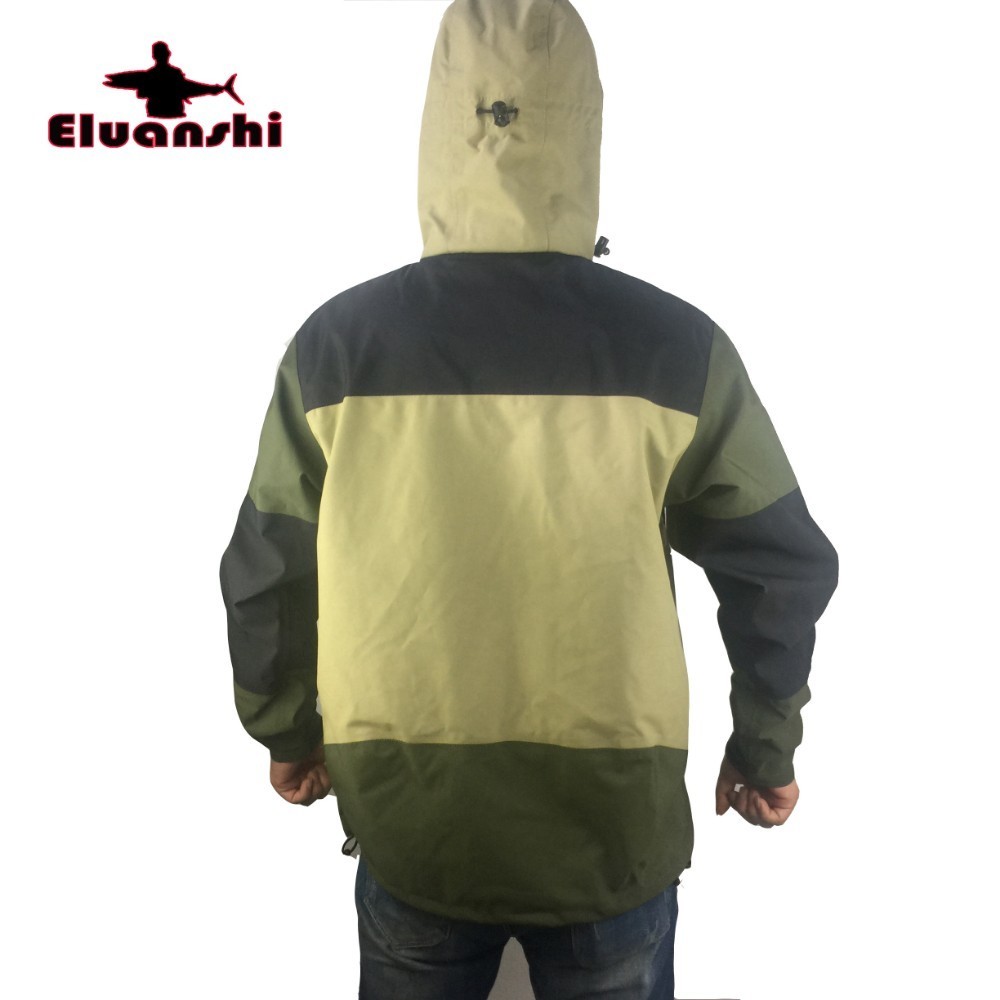 Waterproof Breathable Fly Fishing Clothes Wader Jacket Wading Clothing Apparel