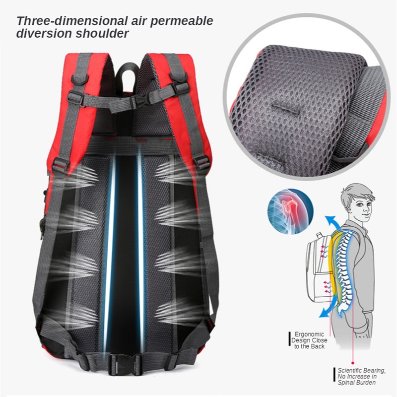 Waterproof Camping Backpack Travel Bag Waterproof Camping Backpack Travel Bag