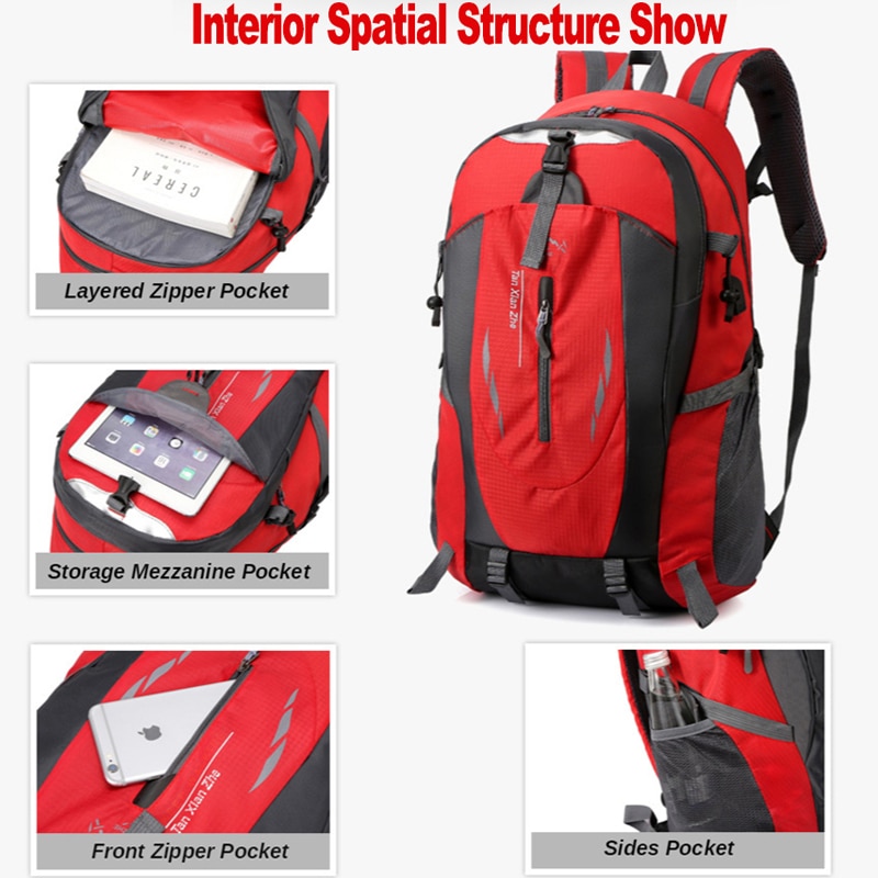 Waterproof Camping Backpack Travel Bag Waterproof Camping Backpack Travel Bag
