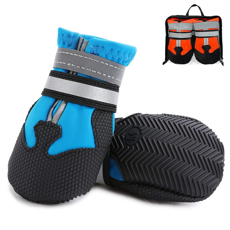 Waterproof Dog Boots Reflective Shoes Waterproof Dog Boots Reflective Shoes