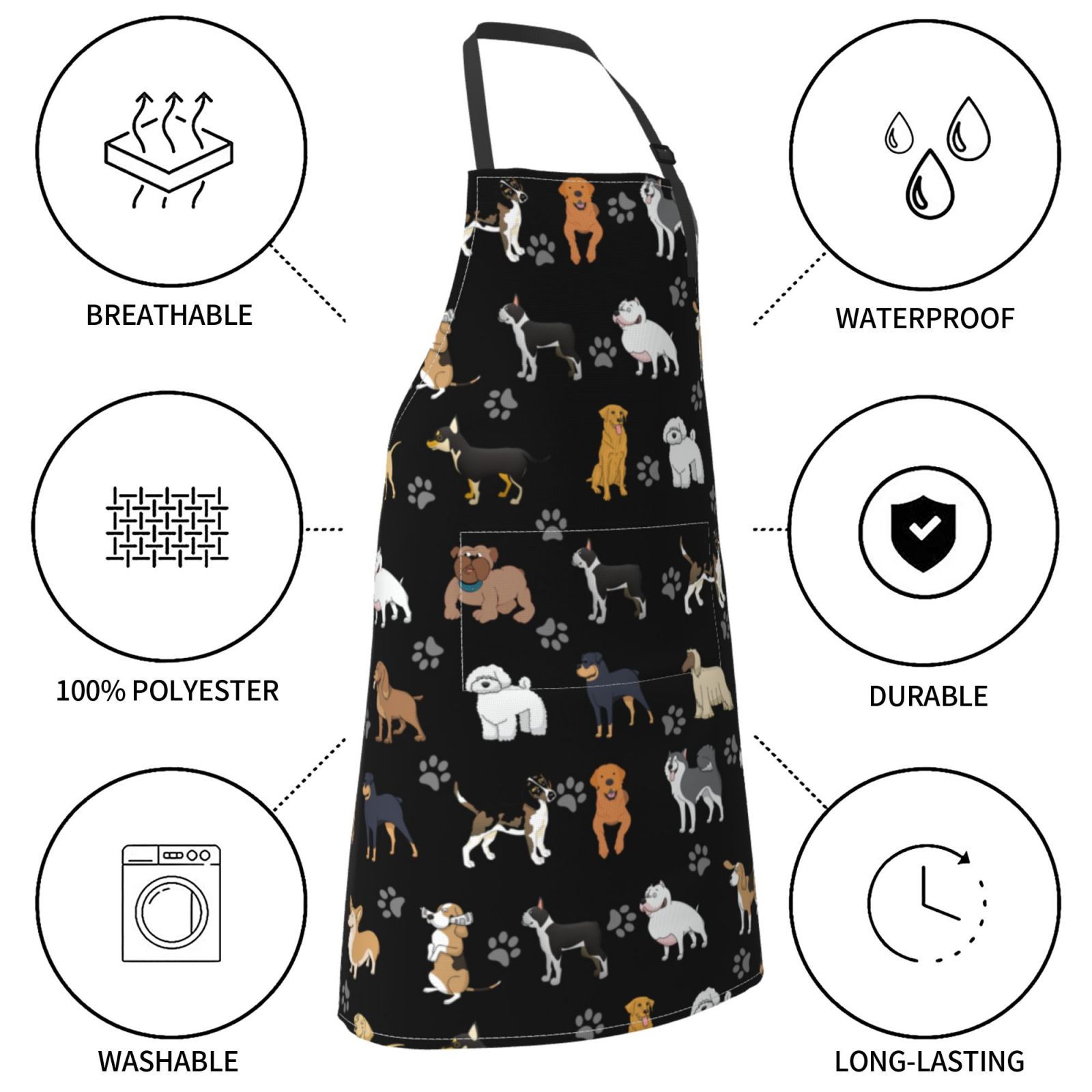 Waterproof Dog Grooming Apron
