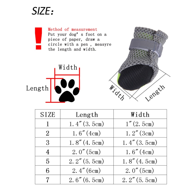 Waterproof Dog Rain Shoes