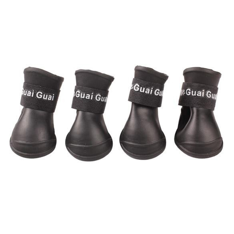 Waterproof Dog Rubber Boots (4 Pcs) Waterproof Dog Rubber Boots (4 Pcs)