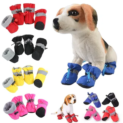 Waterproof Dog Shoes Rain Boots Waterproof Dog Shoes Rain Boots